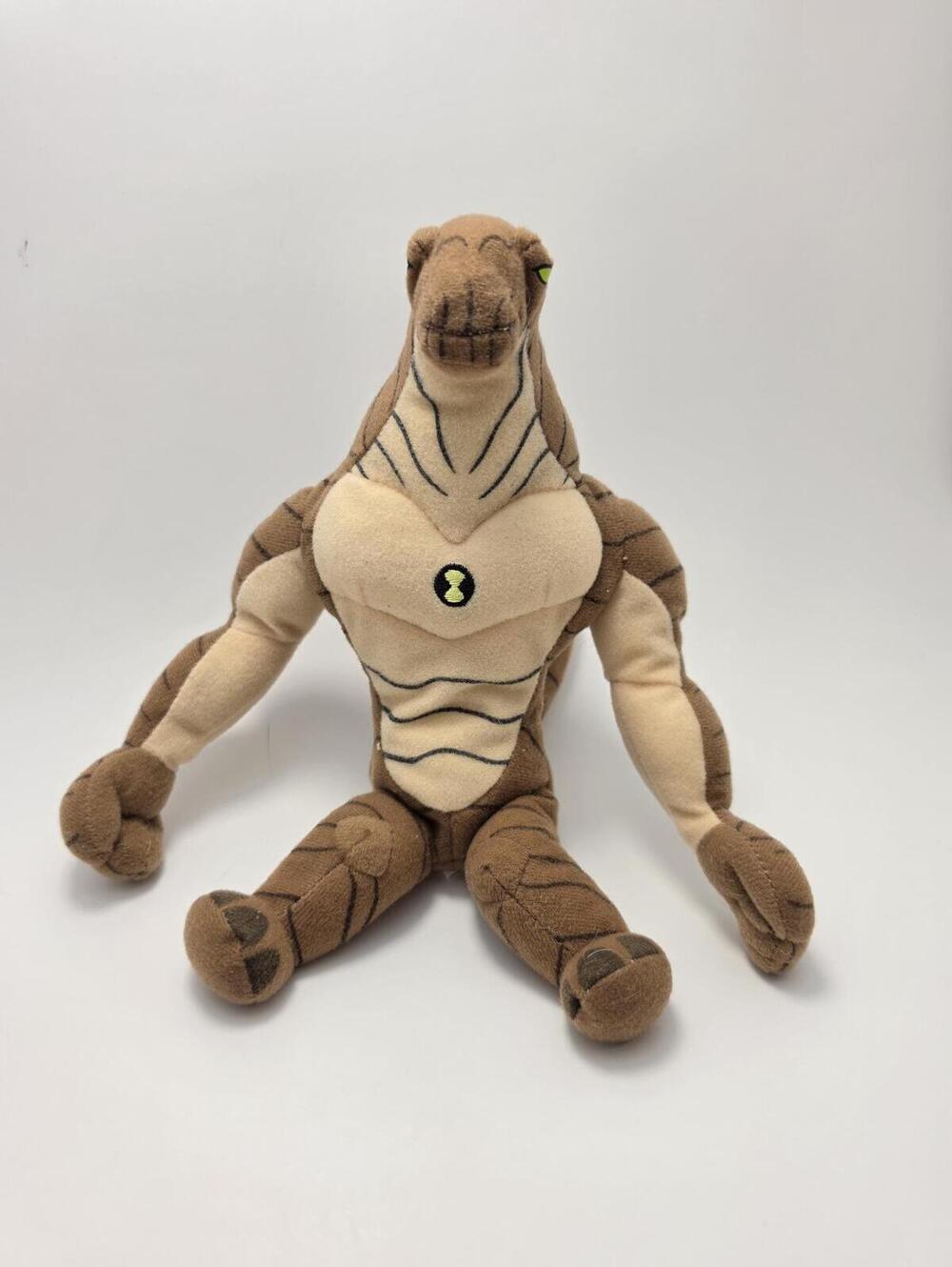 Ty Beanie Baby “Humongousaur” from Ben 10 Alien Force (8 inch) No Hang Tag
